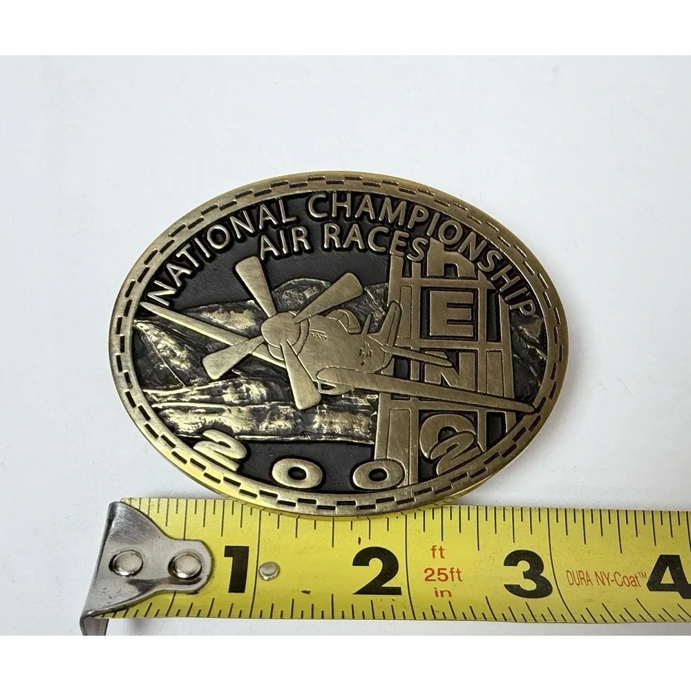 Reno 2002 Air Races‎ National Championship Limited Edition Belt Buckle Nevada